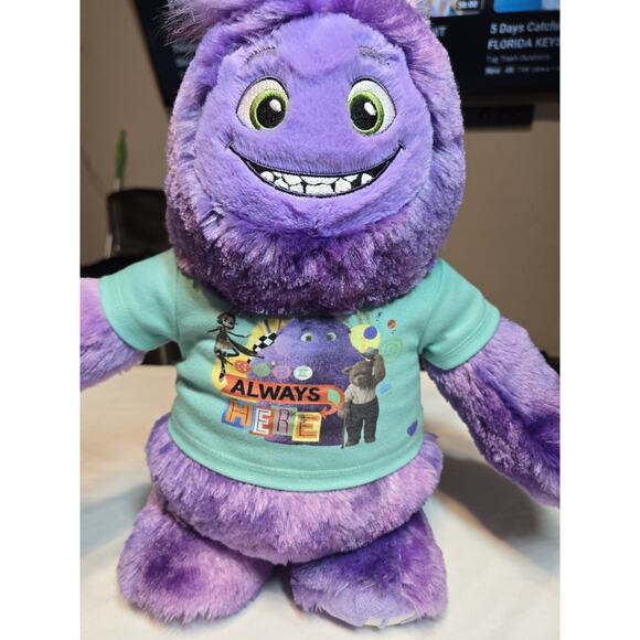 Build-A- Bear If Imaginary Friend Purple Plush 2024 Paranount Pictures Tshirt - Picture 1 of 5